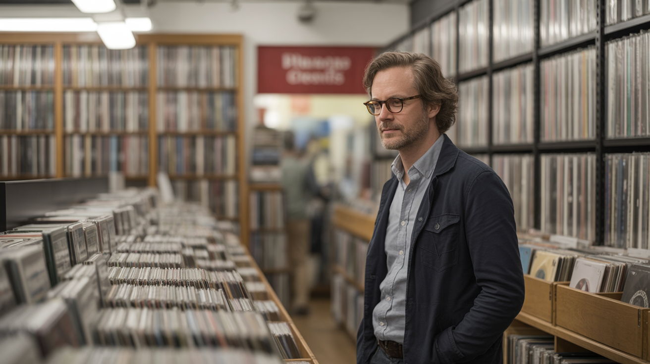A thoughtful creative man with glasses, illustrating Best OkCupid Bios for Men